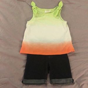 Toddler Bermudas and tank